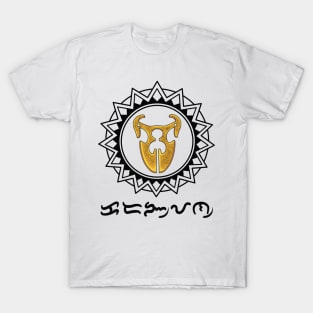 Lingling-O ornament / Baybayin word Kadangyan (Rich / Wealthy) T-Shirt